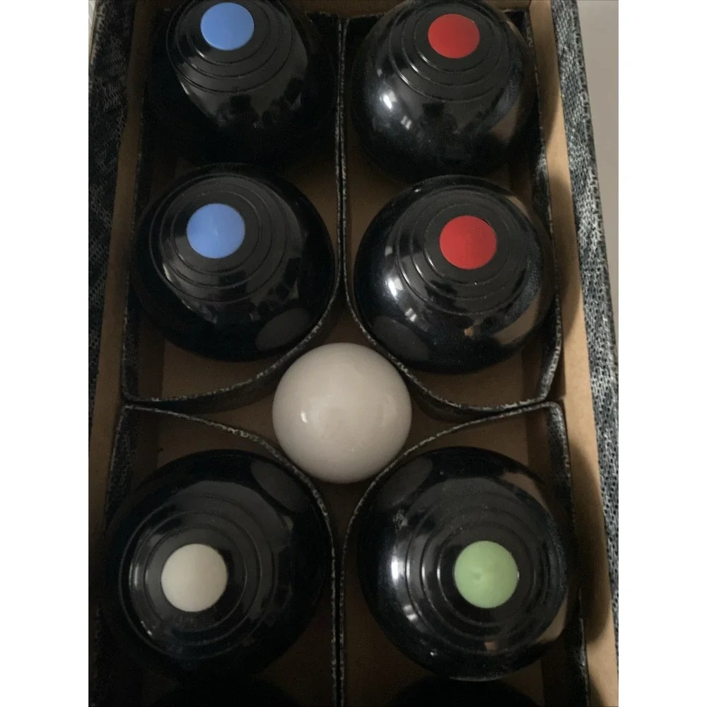 Vintage B&A Carpet Bowls Set - Indoor Game. Made in England